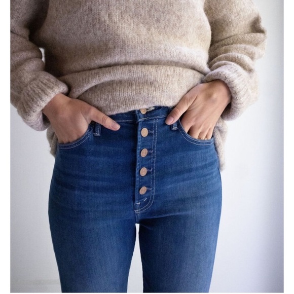 MOTHER The Pixie Rider Ankle Jean Taxi! High Waist Size 25 - Picture 5 of 16